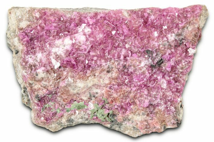 Green Kolwezite on Vibrant Cobaltoan Dolomite - DR Congo #347420